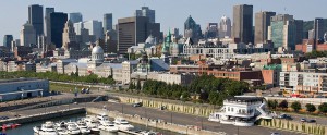 mtl day skyline1 300x124 Skyline of old Port of Montreal