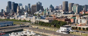 mtl day skyline1 300x124 Vue aérienne du Vieux Port de Montréal